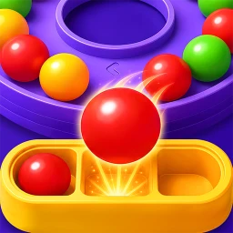 أيقونة Loopy Doopy: لغز فرز الألوان